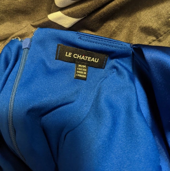 Royal blue dress- Size M - Picture 2 of 2